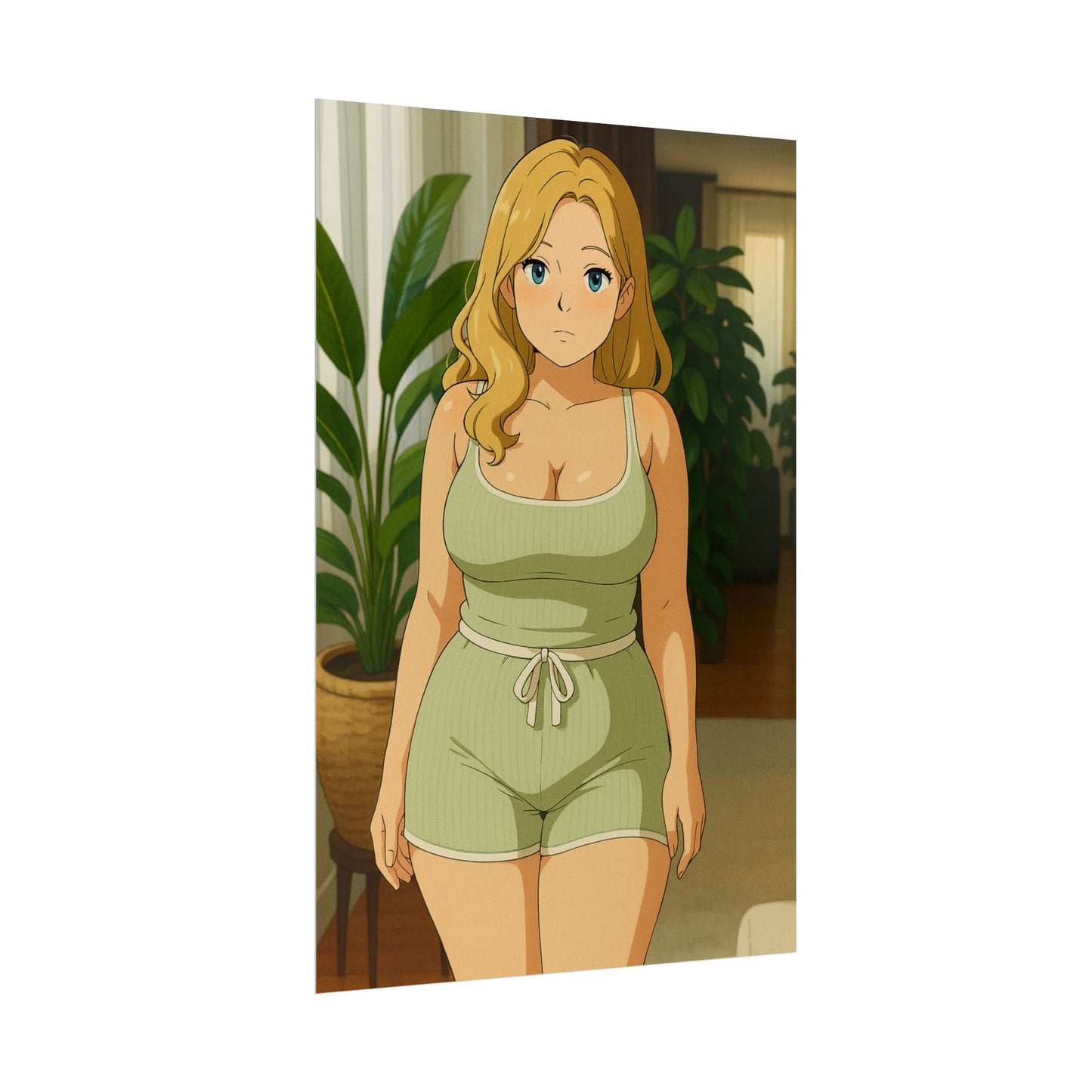 Loco Fits Anime Girls 'Good Morning' Poster