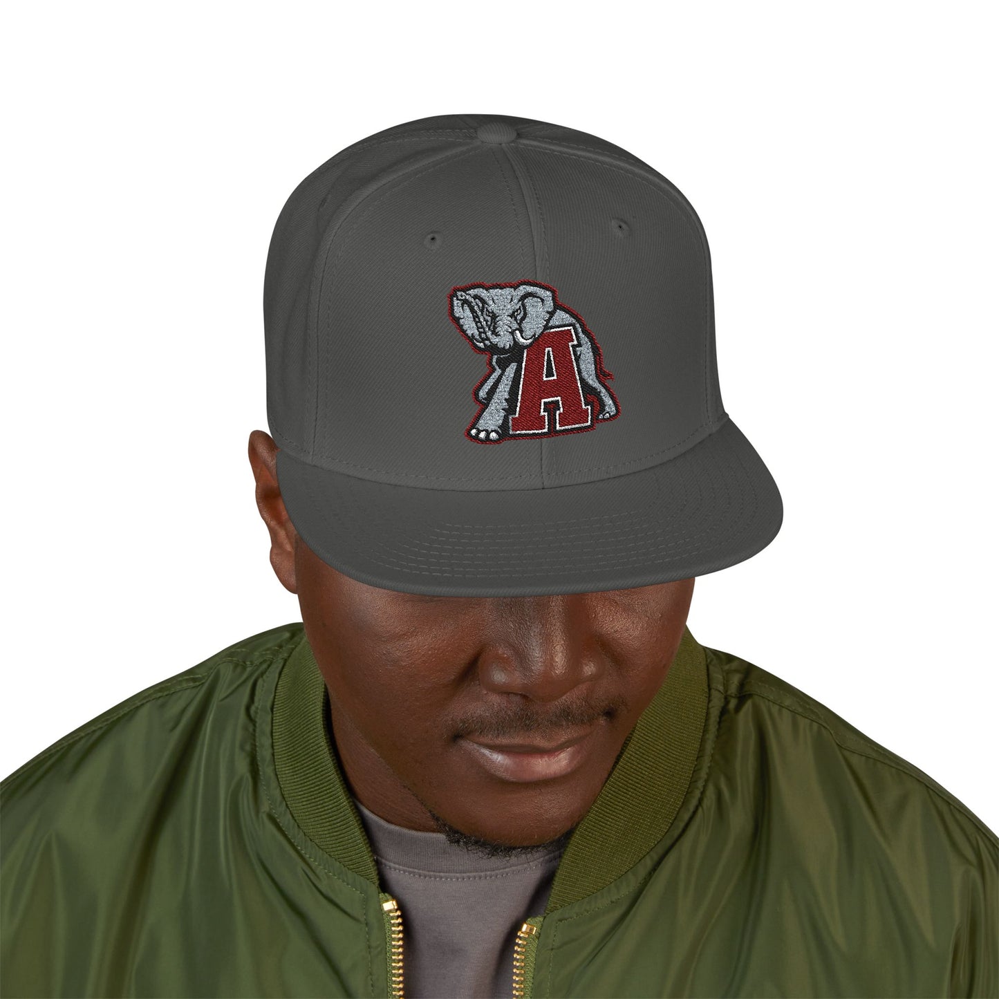 'Alabama Crimson Tide Big Al A' Logo Snapback