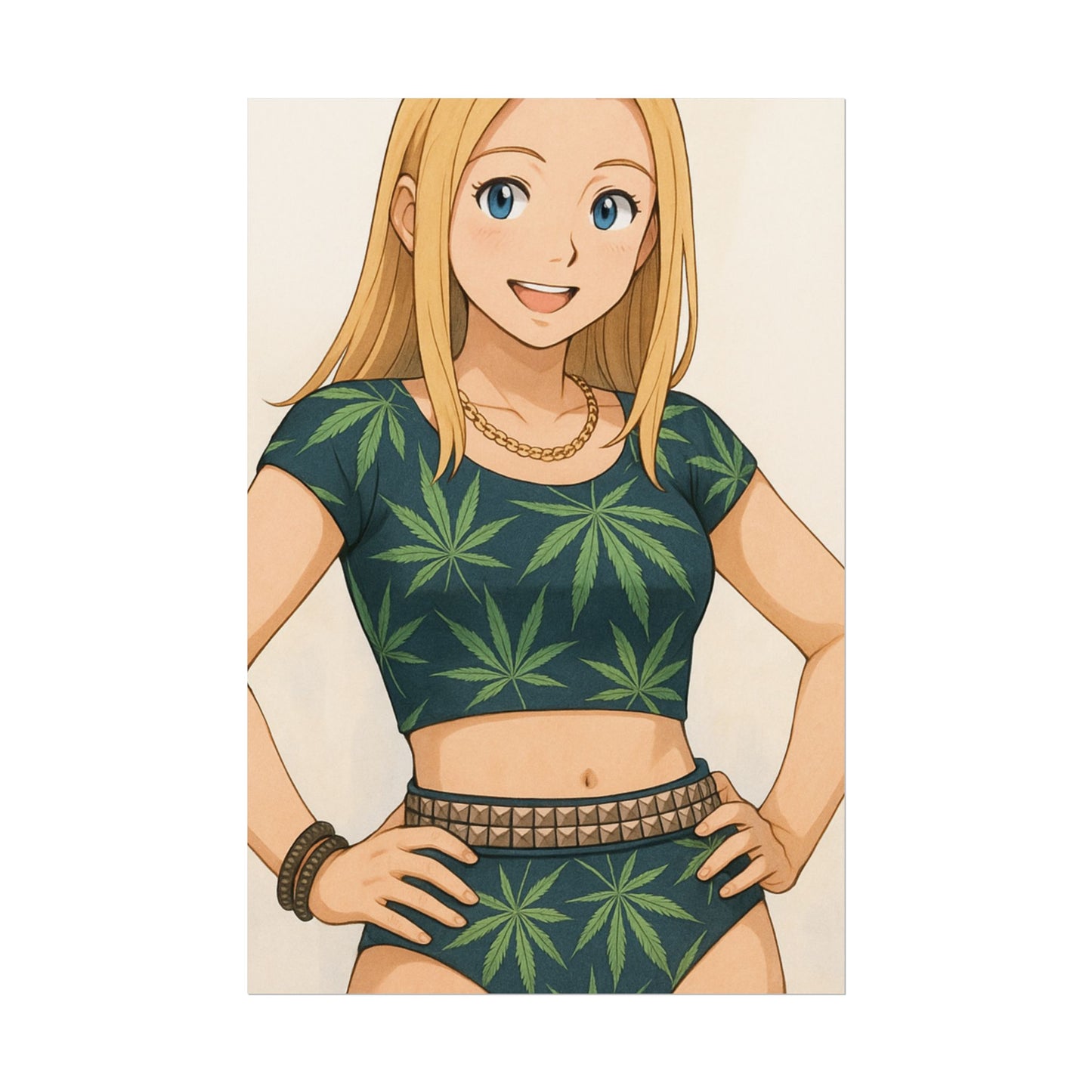 Loco Fits Anime Girls 'Mary Jane' Poster