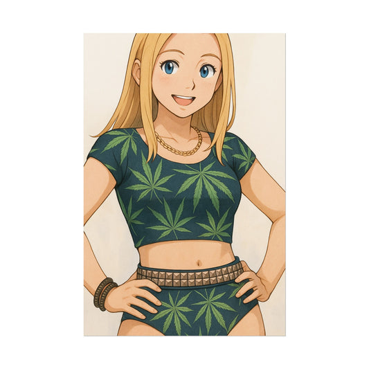 Loco Fits Anime Girls 'Mary Jane' Poster