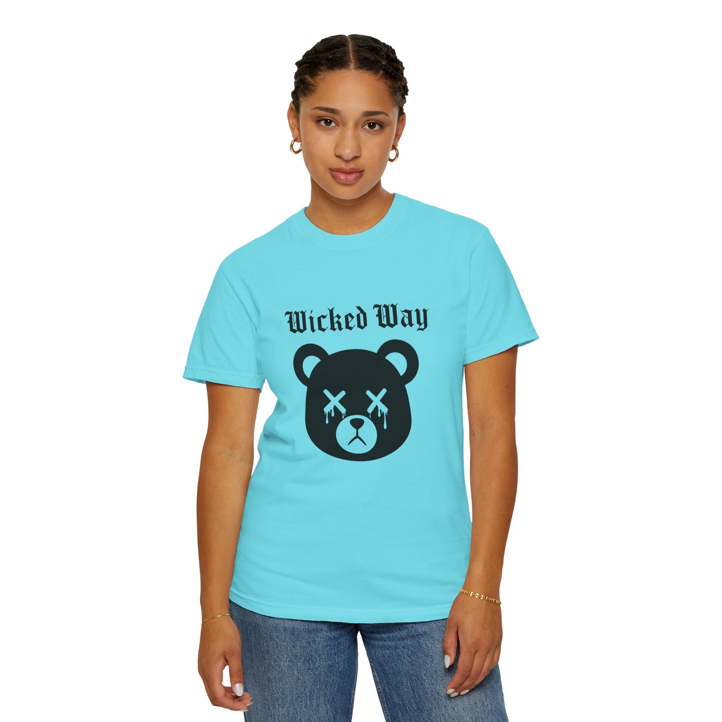"Wicked Way" Dead Bear Head T-Shirt (Multi Color Options)
