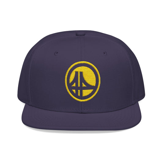 Loco Fits "NBA Warriors Bridge Concept Logo" Snapback (Embroidery)