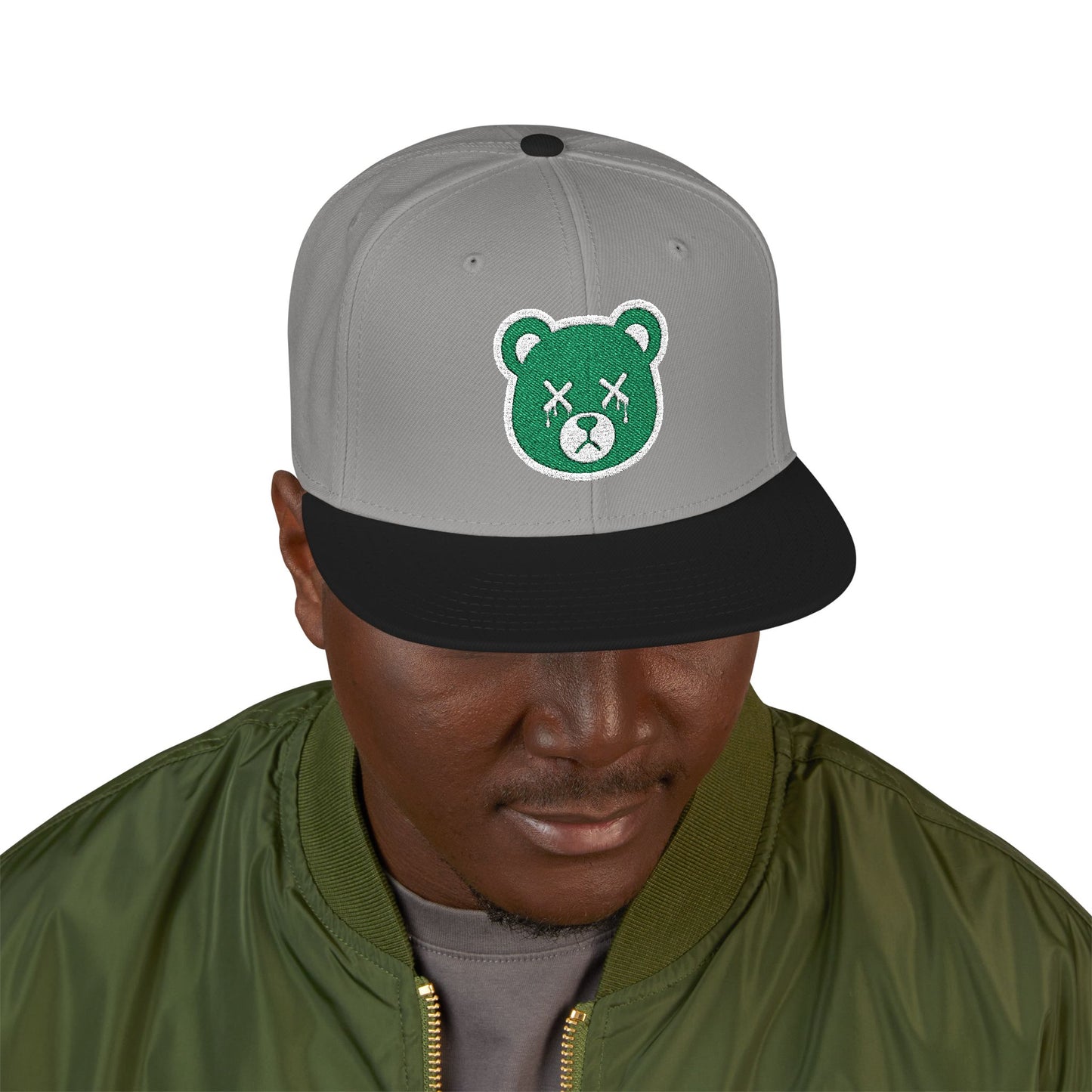 "Wicked Way" Deady Bears Green Logo Snapback