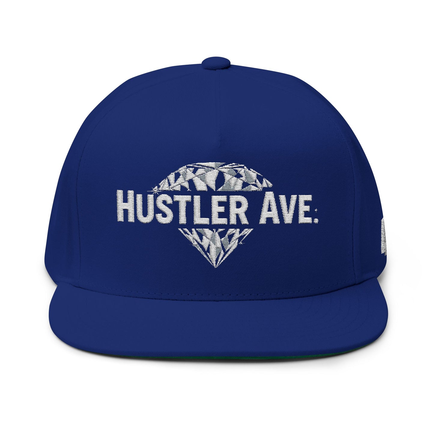 Blue "Hustler Ave" #40 Diamond Status Alt. Snapback