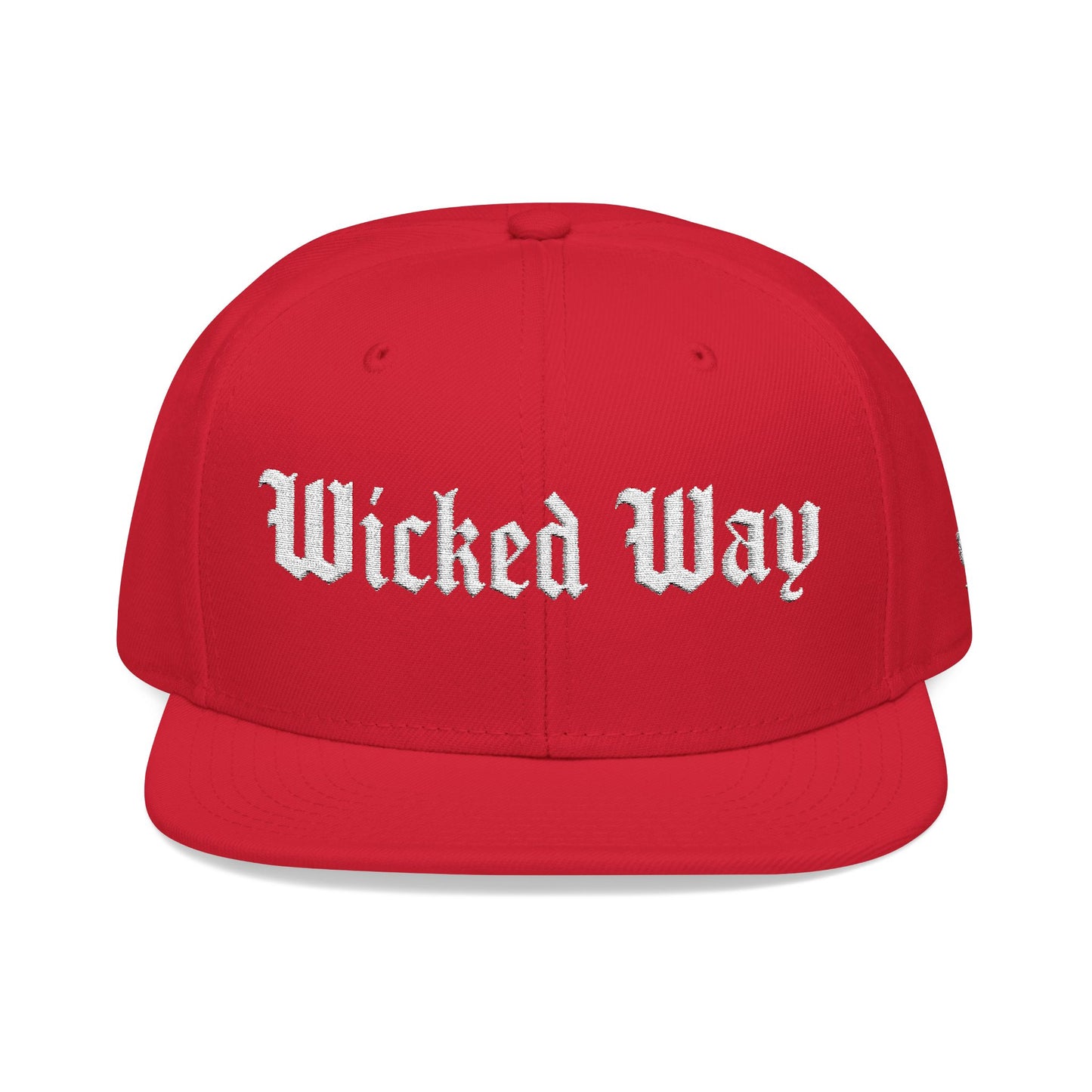 Red "Wicked Way" #96 Snapback