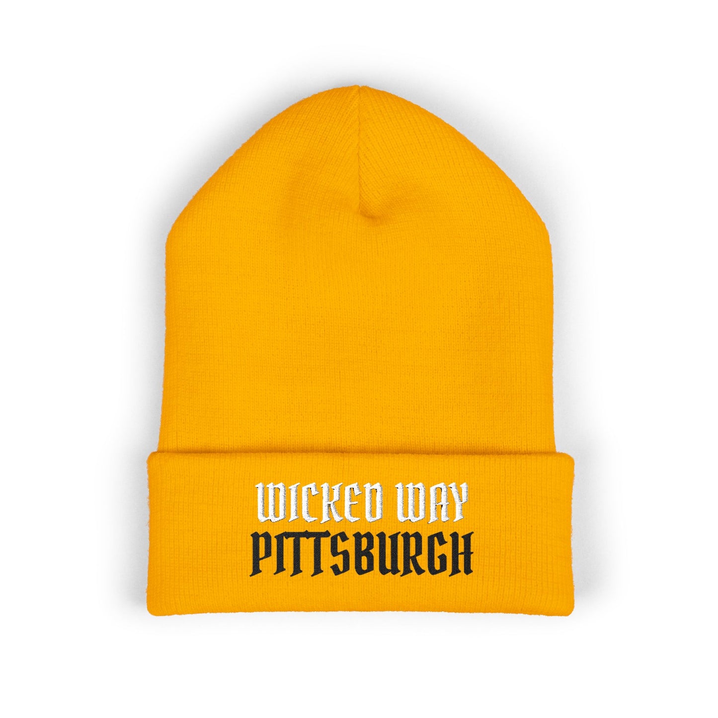"Wicked Way" Pittsburgh V2 Cuffed Beanie