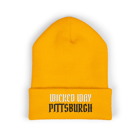 "Wicked Way" Pittsburgh V2 Cuffed Beanie