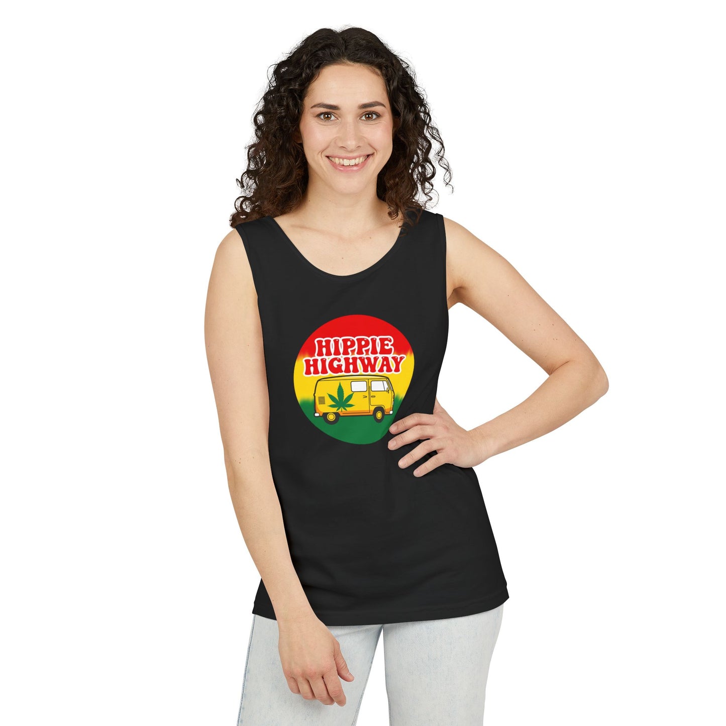"Hippie Highway" Rasta Vibes Tank Top