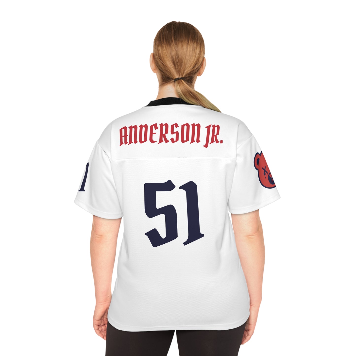 "Wicked Way" #51 Anderson Jr. Deady Bears Football Jersey