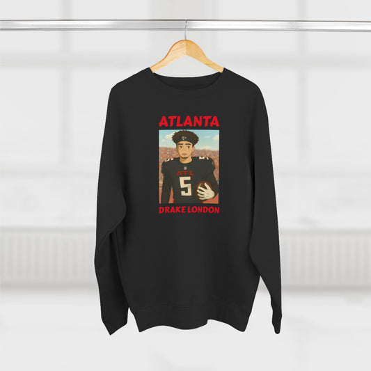 Anime Football 'Atlanta Drake London' Crewneck Sweatshirt