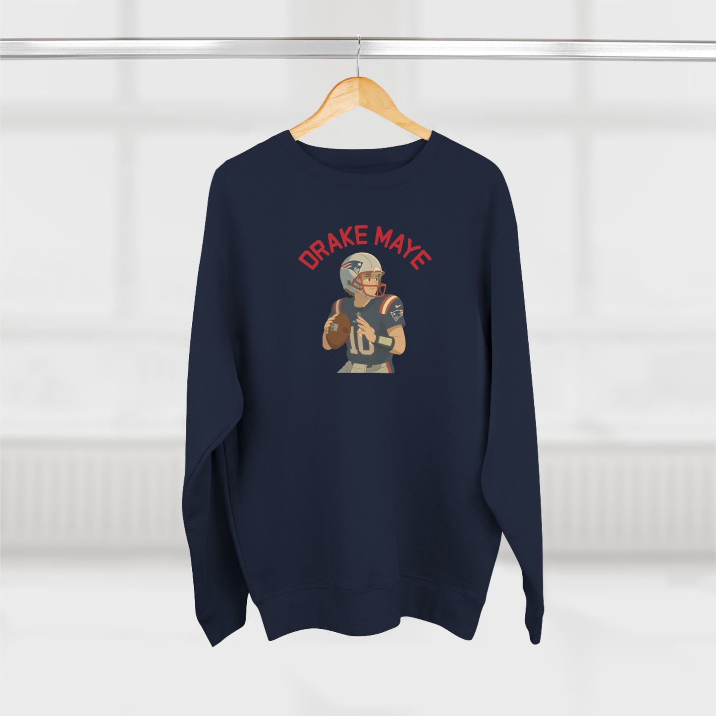 Anime Football 'Drake Maye' Crewneck Sweatshirt
