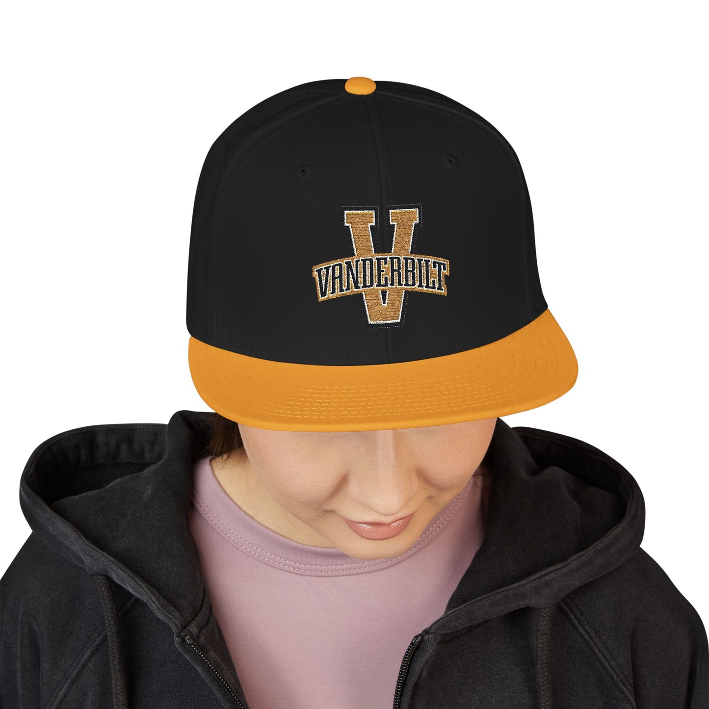 'Vanderbilt V' Logo Snapback