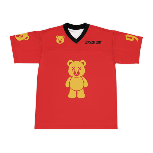 "Wicked Way" #95 Jones Deady Bears Football Jersey