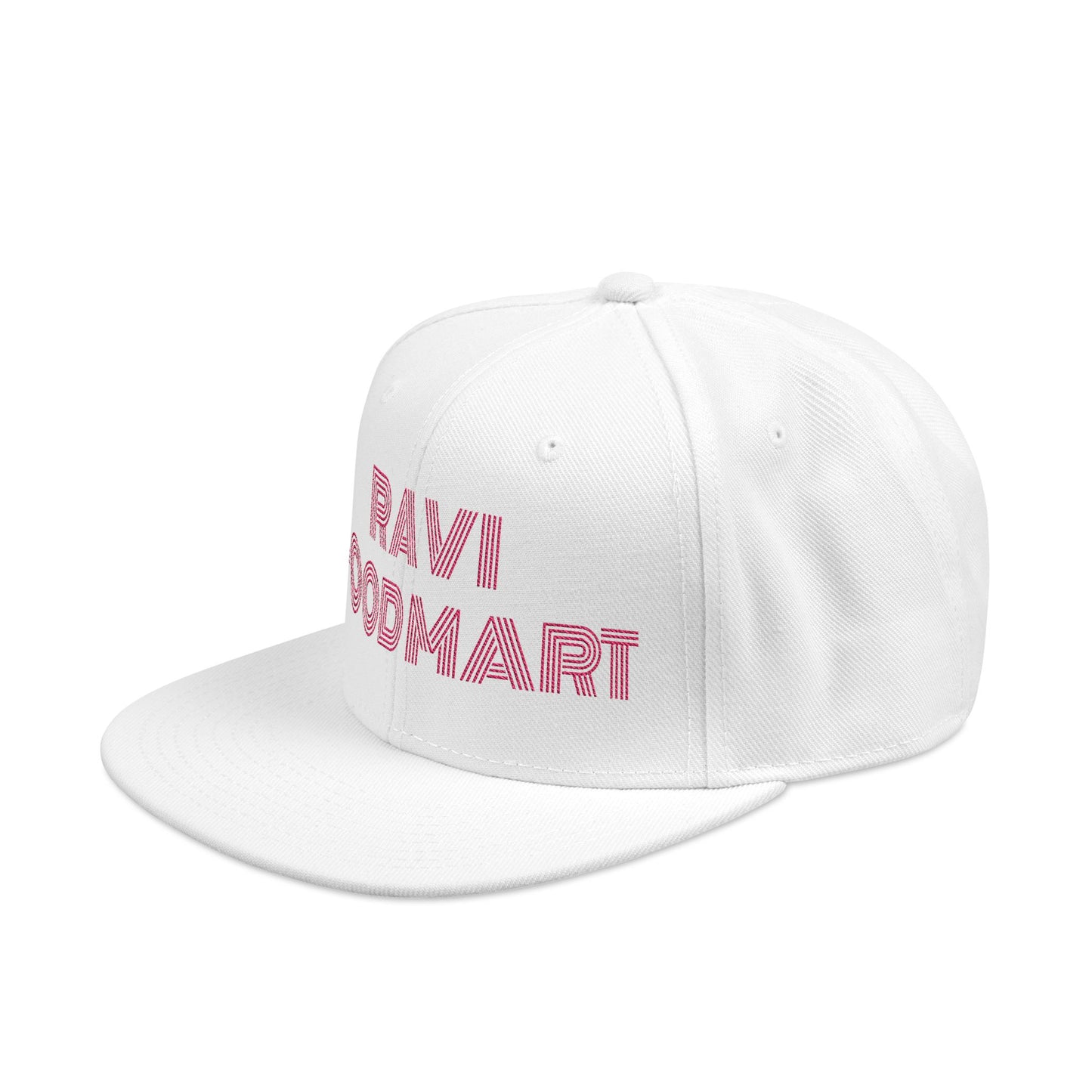 Retro Ravi Food Mart Embroidered Snapback Hat