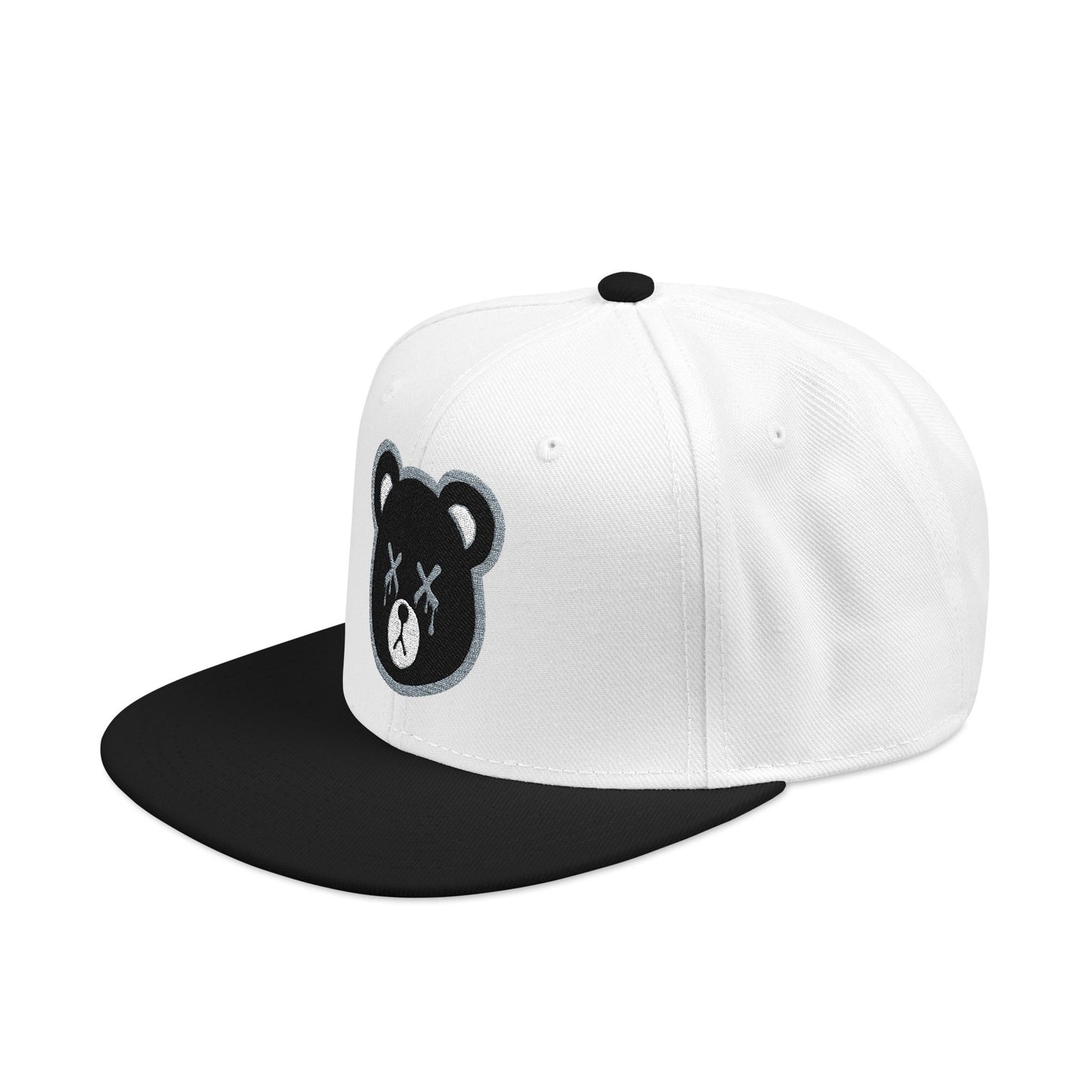 "Wicked Way" Deady Bears Grey, Black & White Logo Snapback
