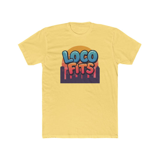 Loco Fits City Skyline Cotton Crew Tee