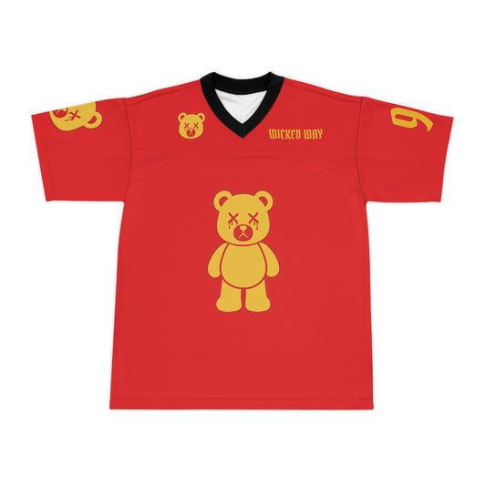 "Wicked Way" #95 Jones Deady Bears Football Jersey