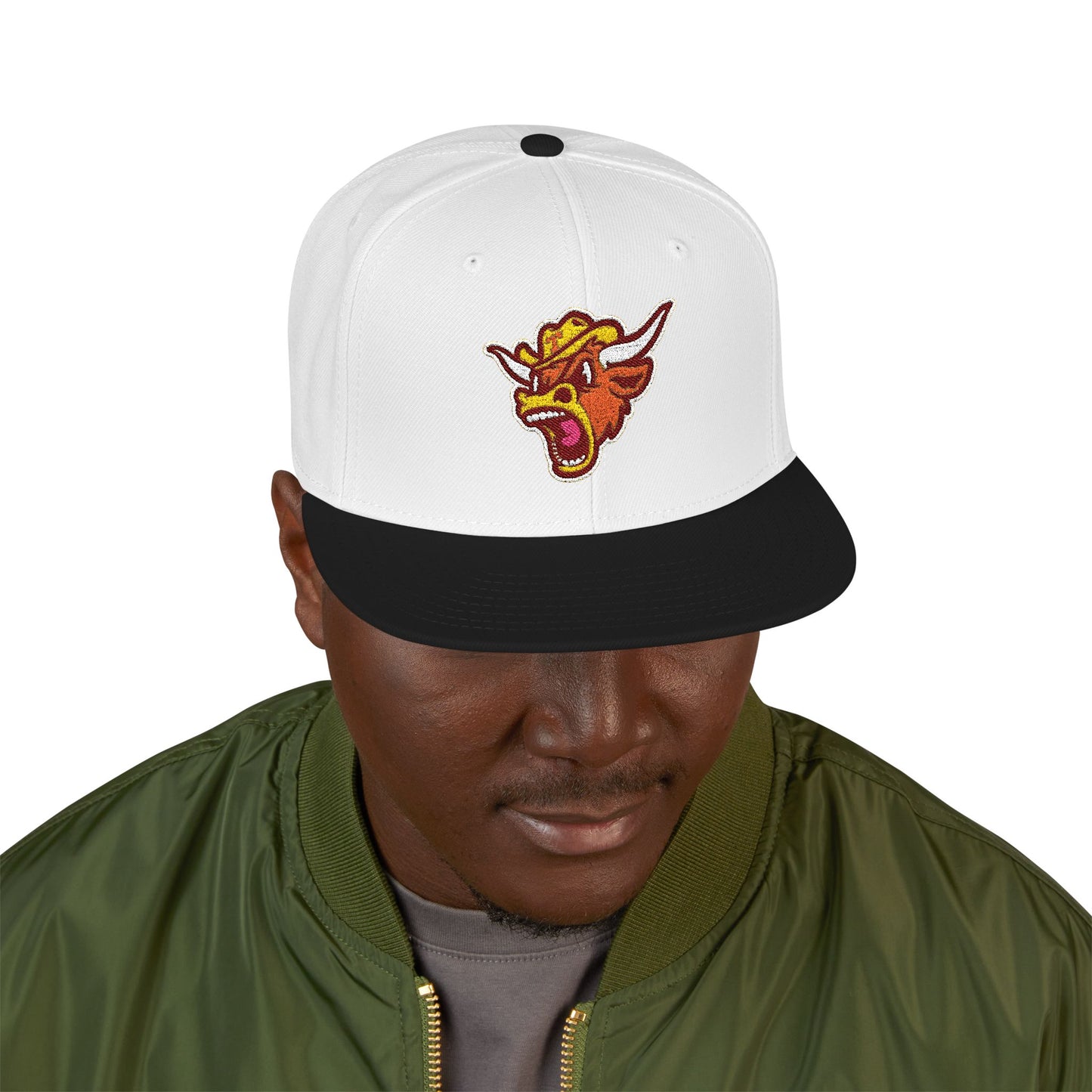 'Texas Angry Bevo' Logo Snapback