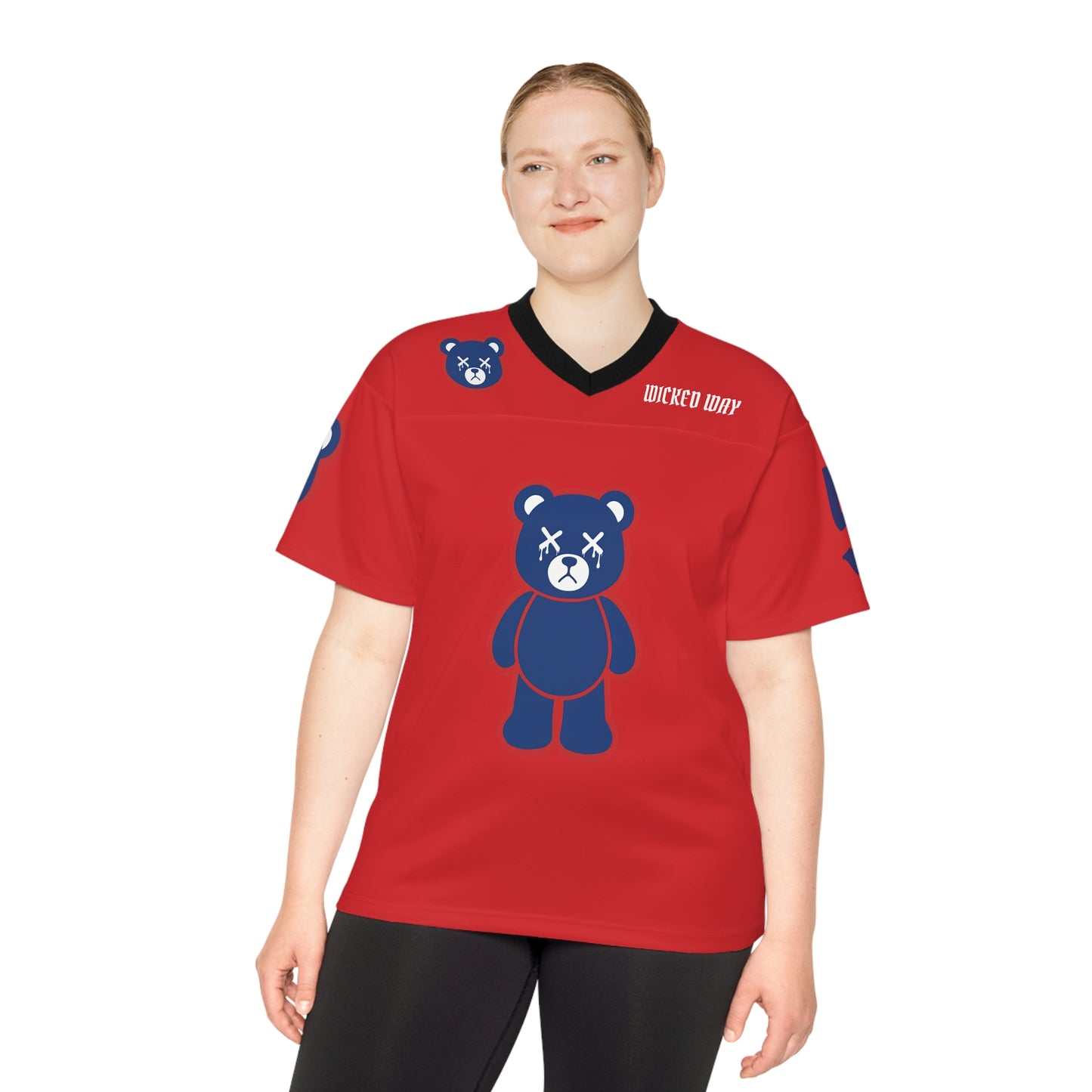 "Wicked Way" #51 Carter Deady Bears Football Jersey