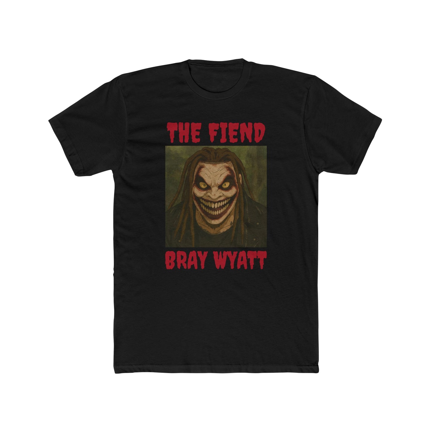 Loco Fits Anime Wrestling 'The Fiend Bray Wyatt' Cotton Crew Tee