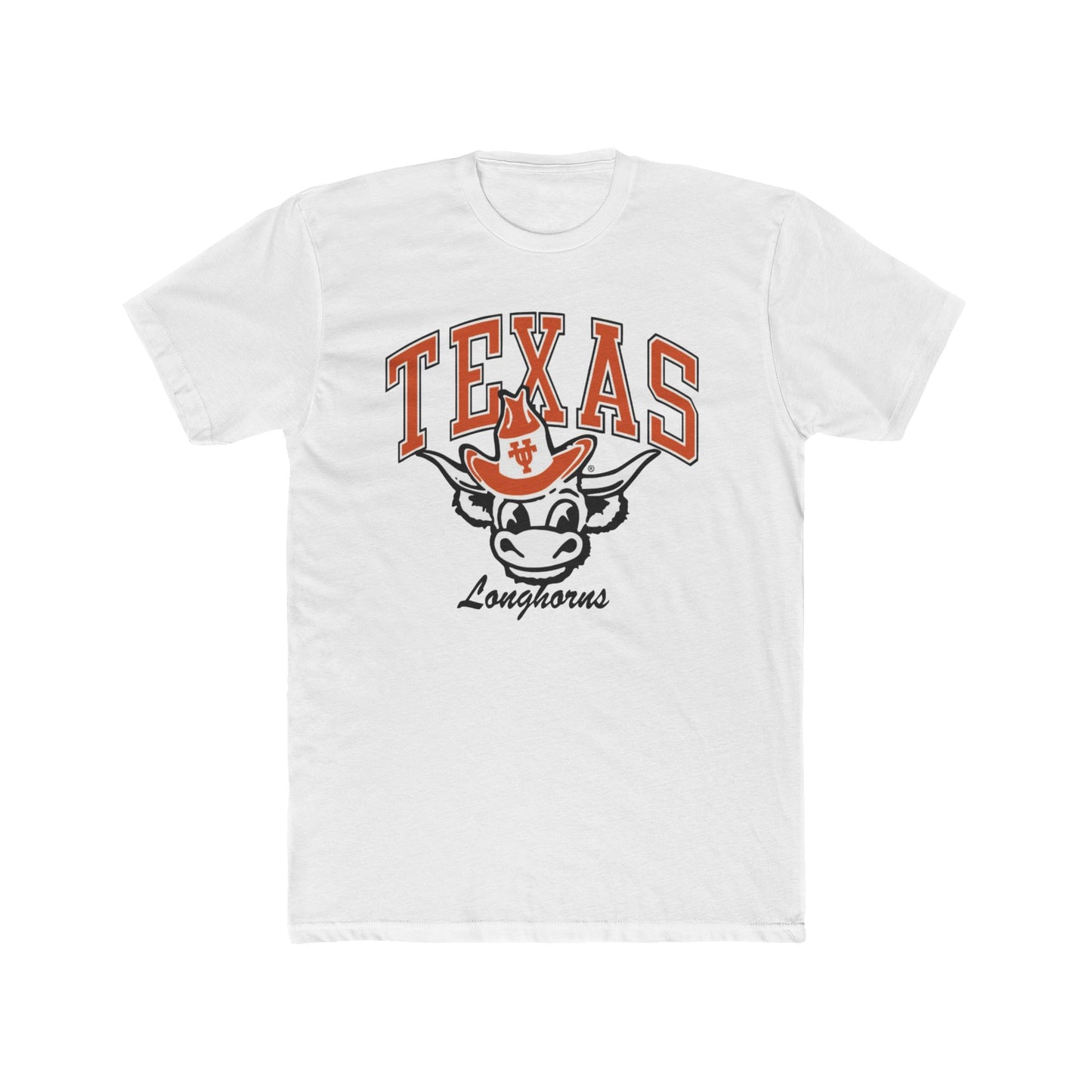 'Texas Longhorns Bevo' Cotton Crew Tee