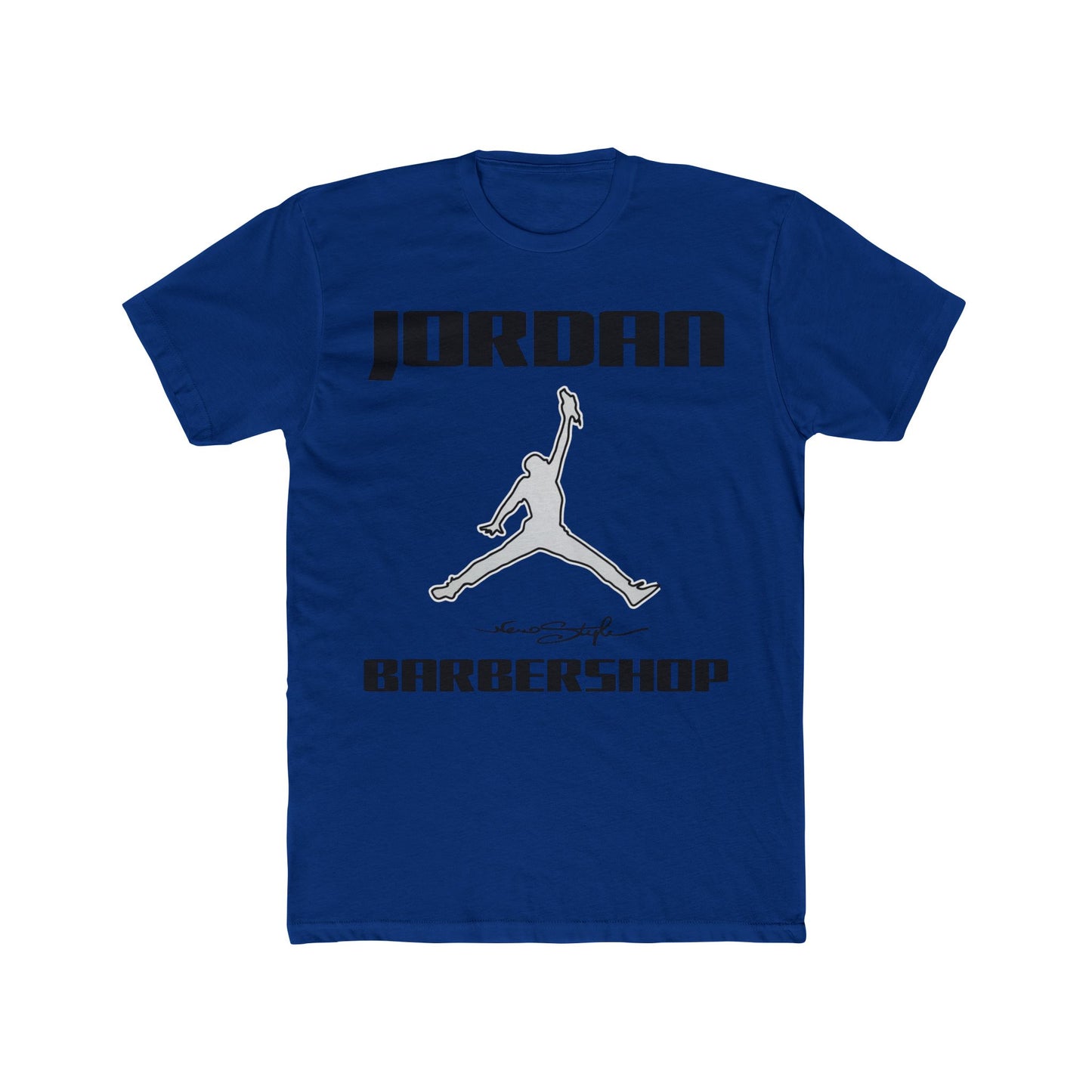 Jordan New Style Barbershop Cotton Crew T-Shirt