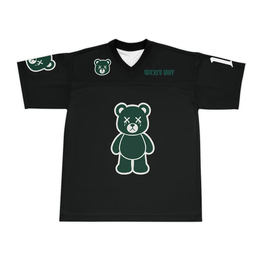 "Wicked Way" #11 Brown Deady Bears Football Jersey