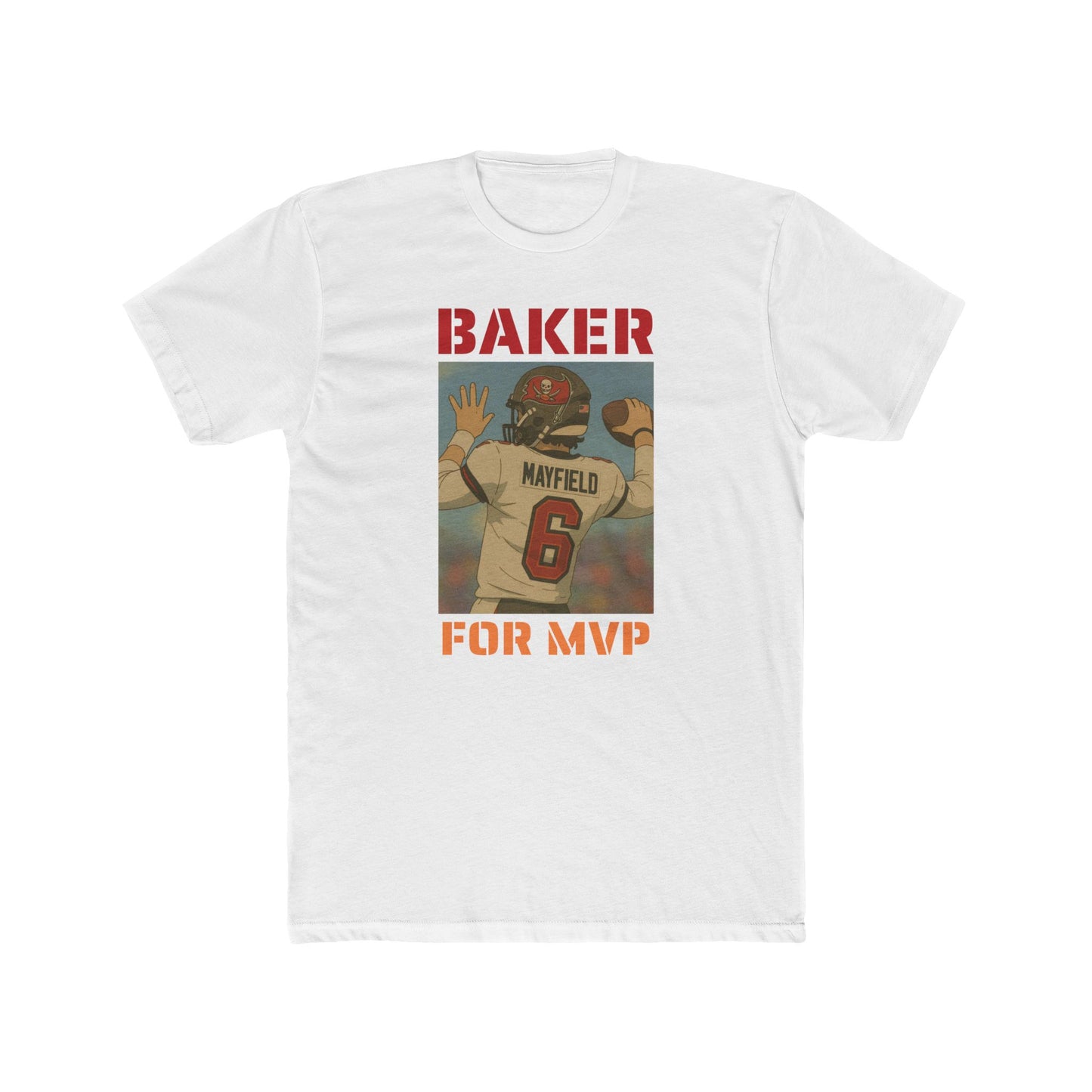 Anime Football 'Baker For MVP' Cotton Crew Tee