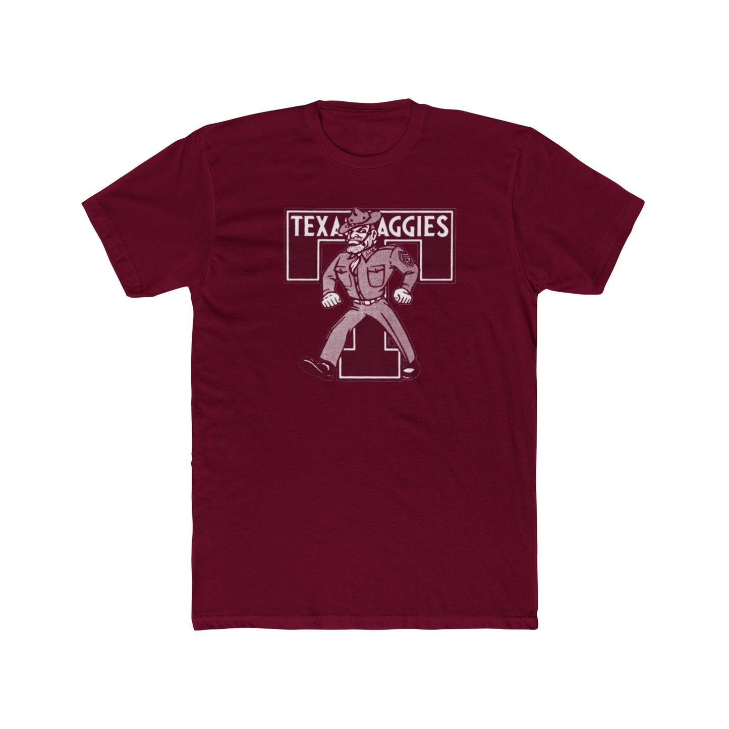 'Texas A&M Aggies Sarge' Cotton Crew Tee