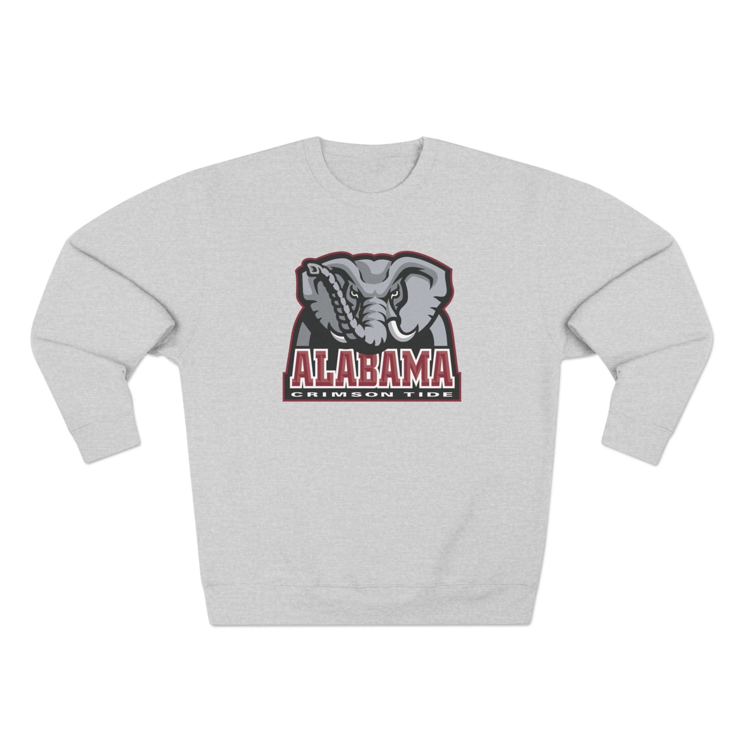 'Alabama Crimson Tide Big Al' Cotton Crewneck Sweatshirt