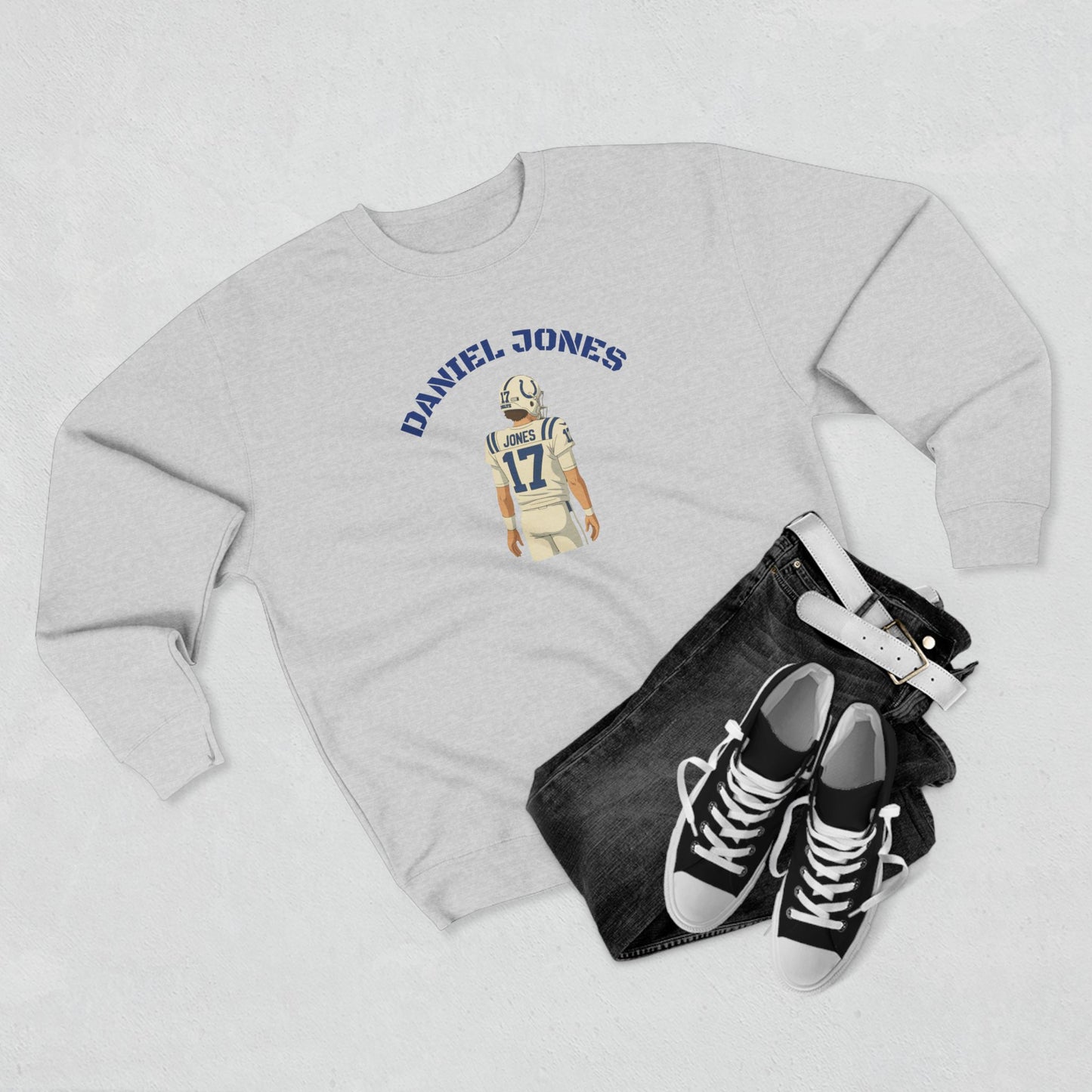 Anime Football 'Daniel Jones' Crewneck Sweatshirt