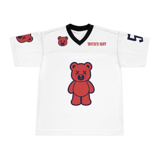 "Wicked Way" #51 Anderson Jr. Deady Bears Football Jersey