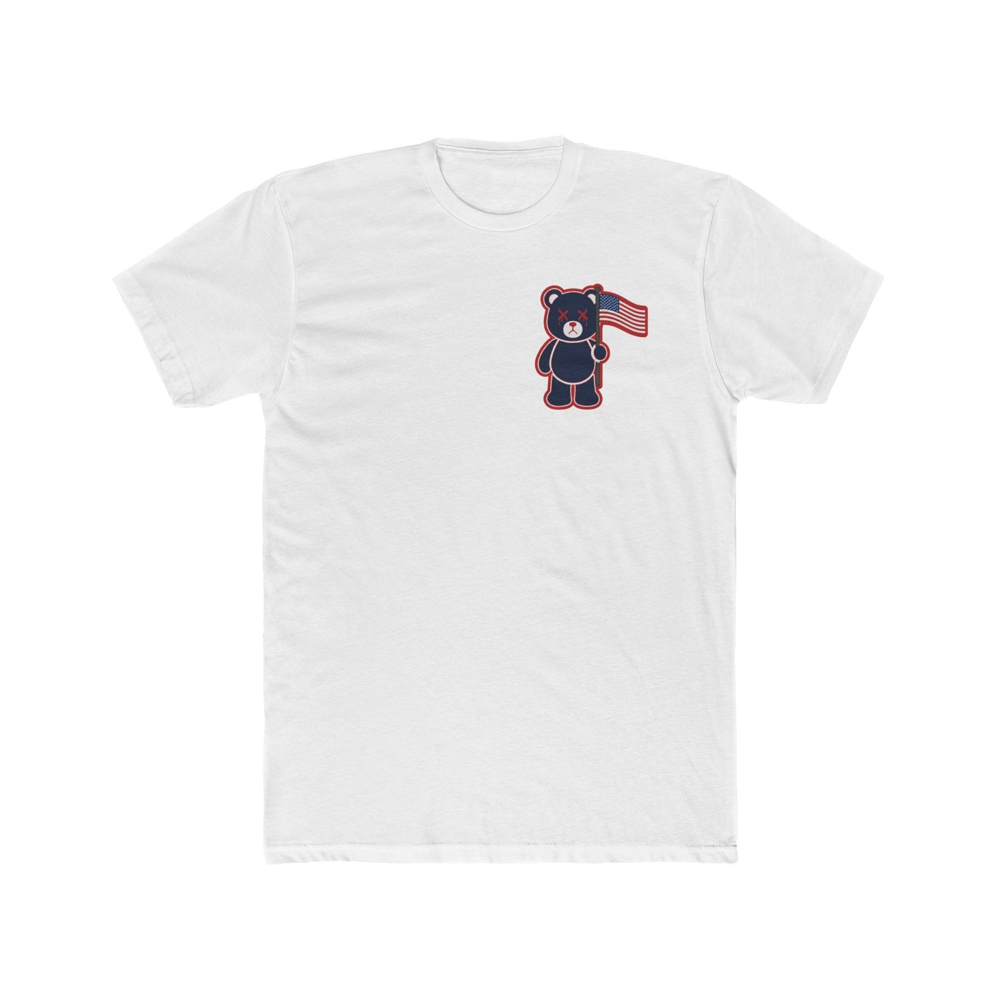 "Wicked Way" Nation Deady Bear U.S.A. Football Cotton Crew Tee