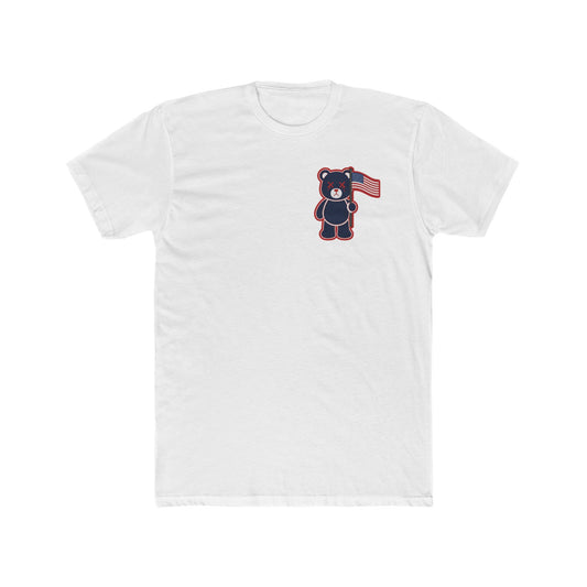"Wicked Way" Nation Deady Bear U.S.A. Football Cotton Crew Tee