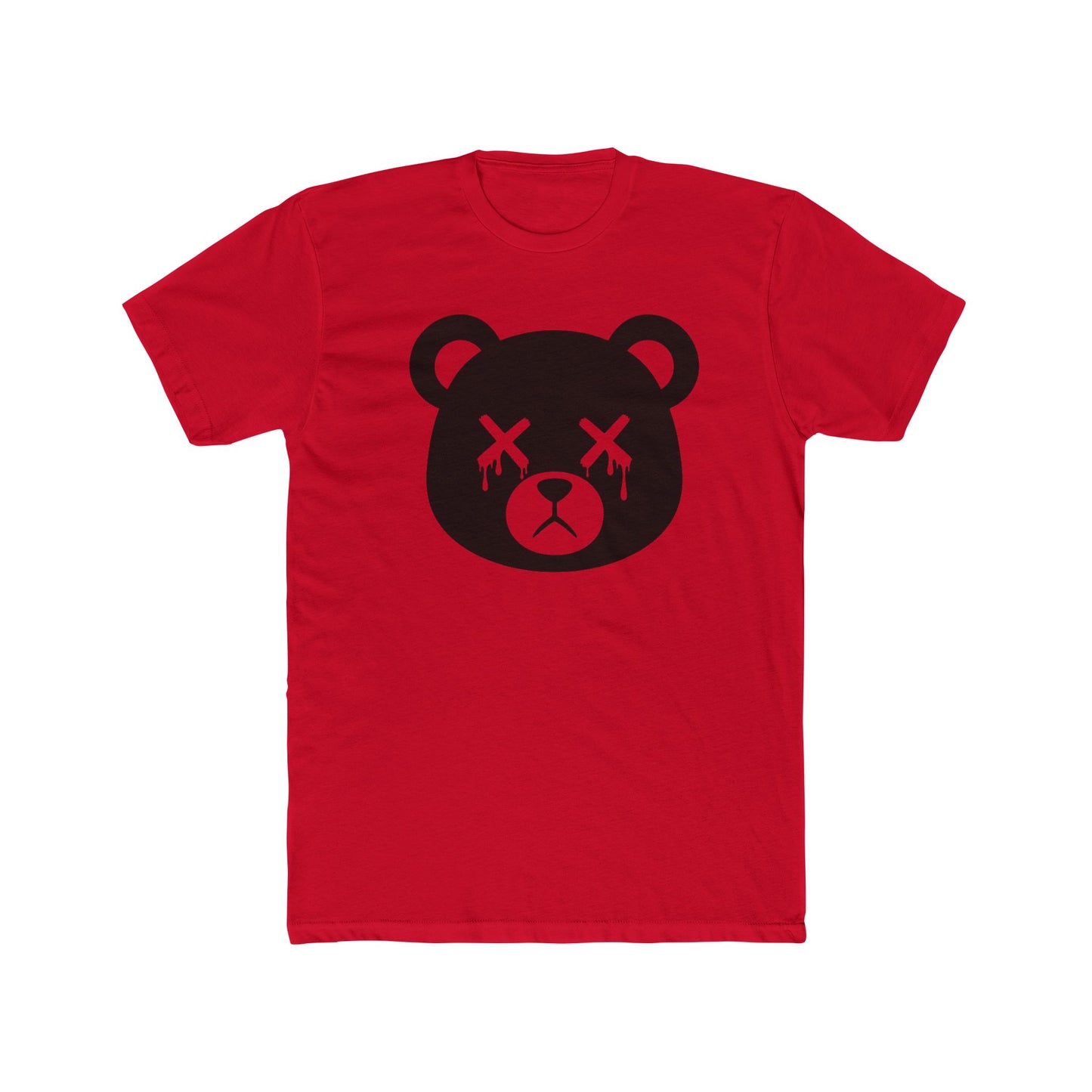 "Wicked Way" Deady Bear Head Solo Cotton Crew T-Shirt (Multi Color Options)