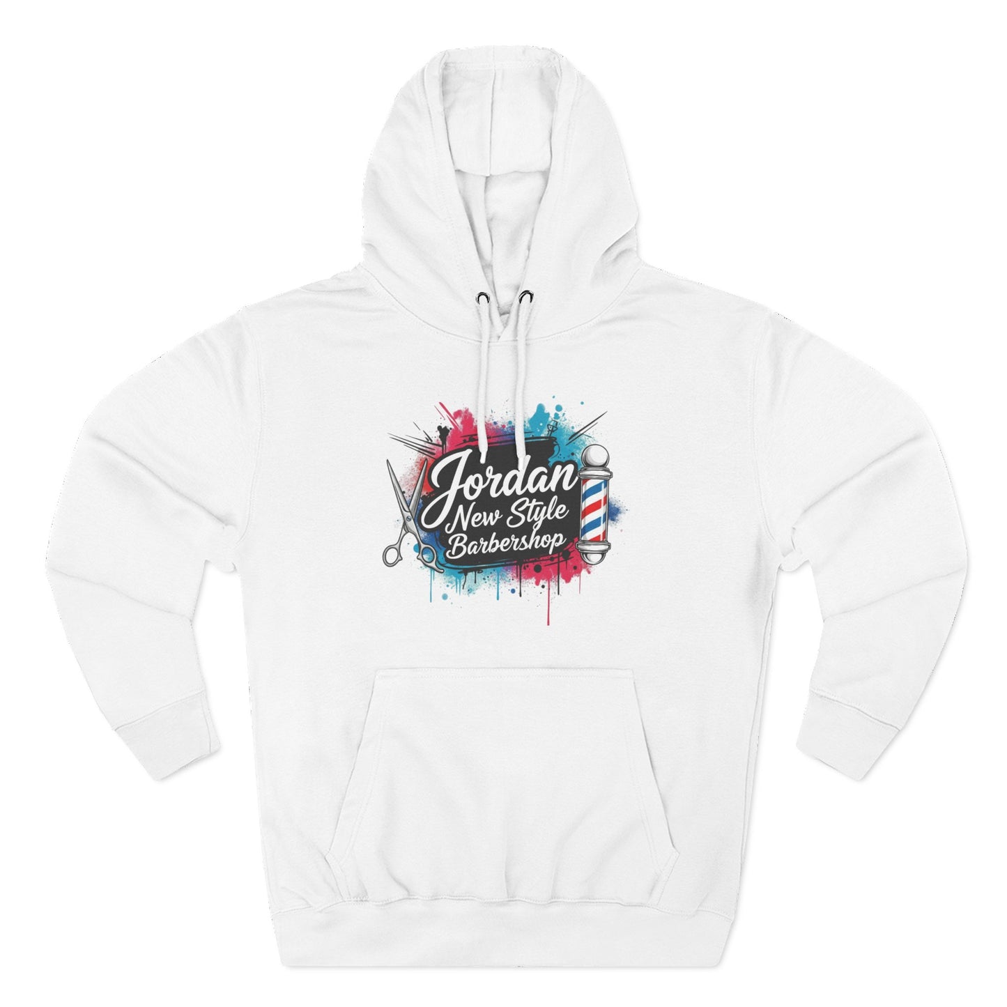 Jordan New Style Barbershop Alternative Logo V2 College Hoodie