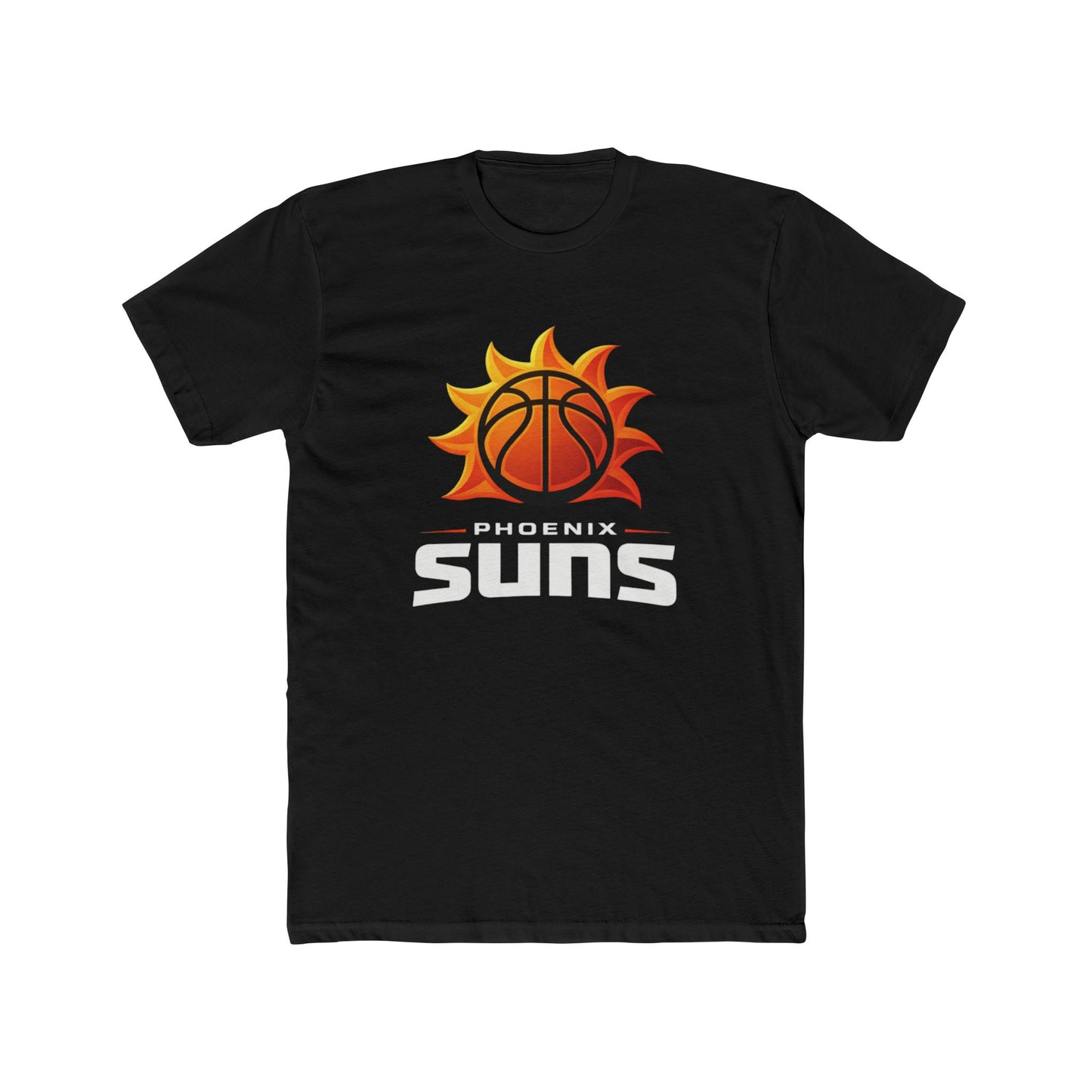Loco Fits New "NBA Phoenix Suns Basketball Concept Logo" Cotton Crew Tee