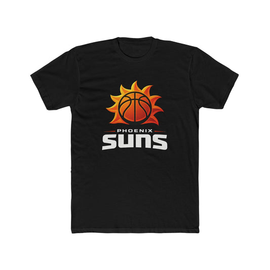 Loco Fits New "NBA Phoenix Suns Basketball Concept Logo" Cotton Crew Tee