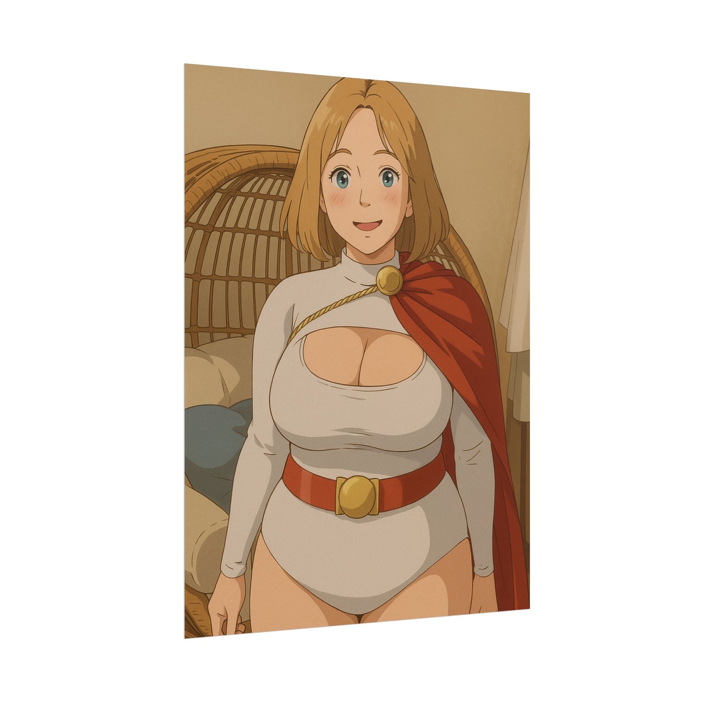 Loco Fits Anime Girls 'Cosplay Superhero Girl' Poster