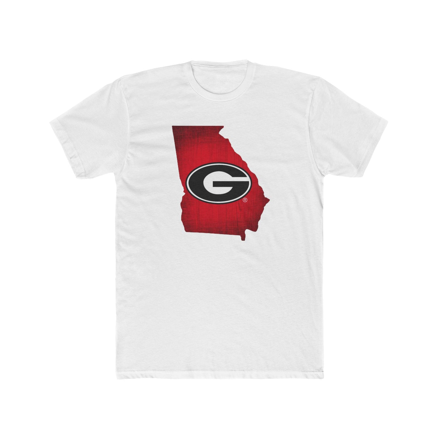 'Georgia Bulldogs State of Georgia' Cotton Crew Tee
