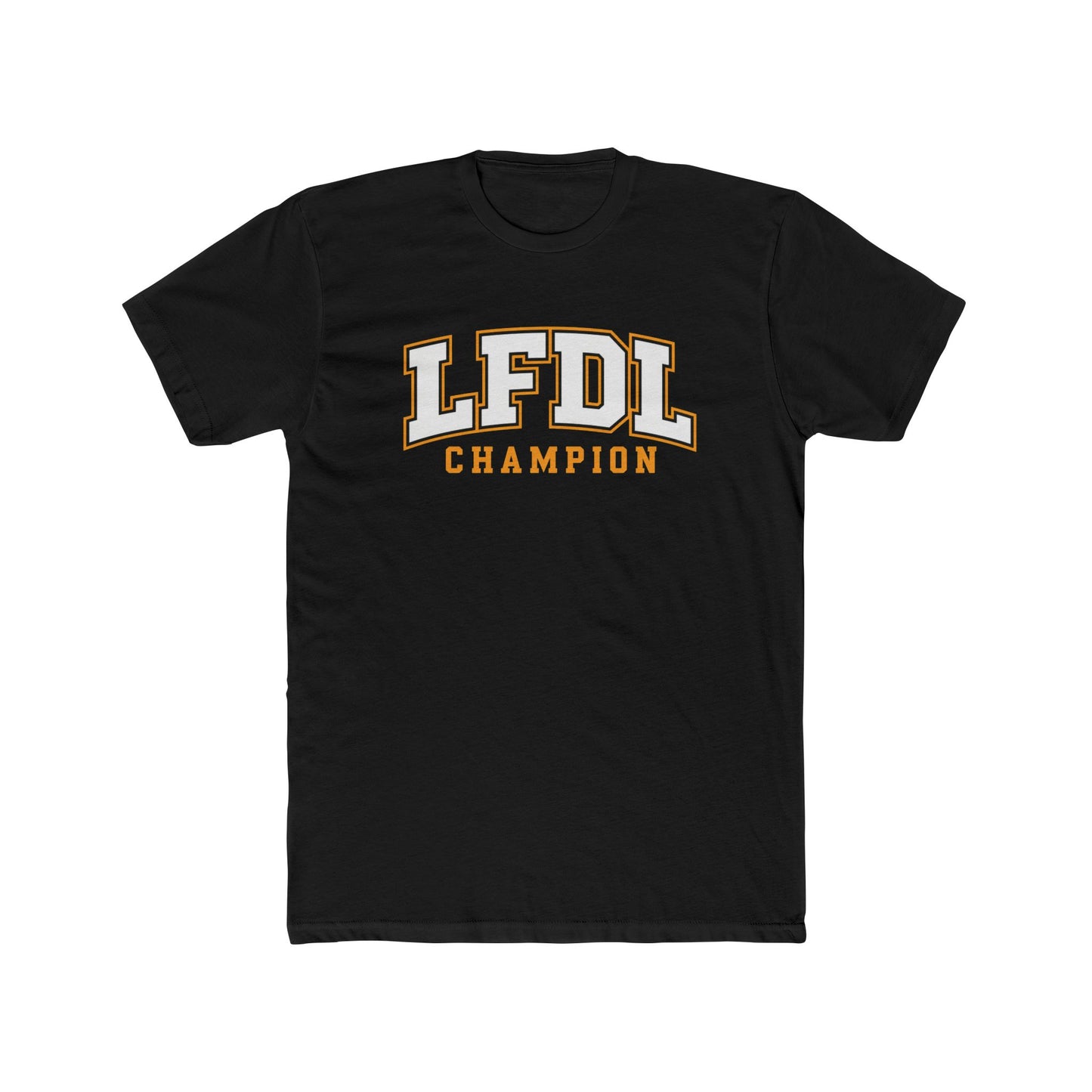 LocoFits Draft League Champion Logo Cotton Crew Tee