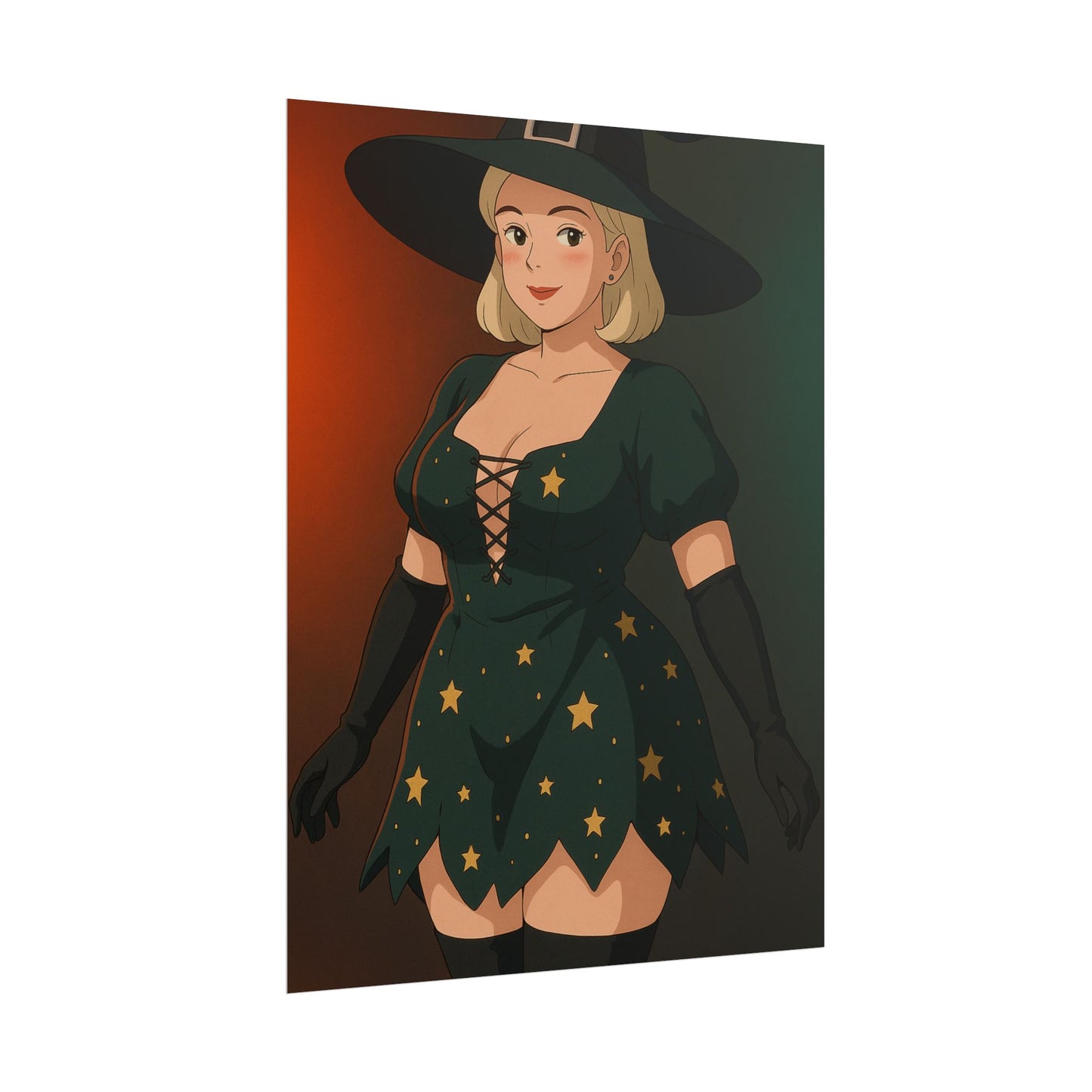 Loco Fits Anime Girls 'A Little Bewitched' Poster