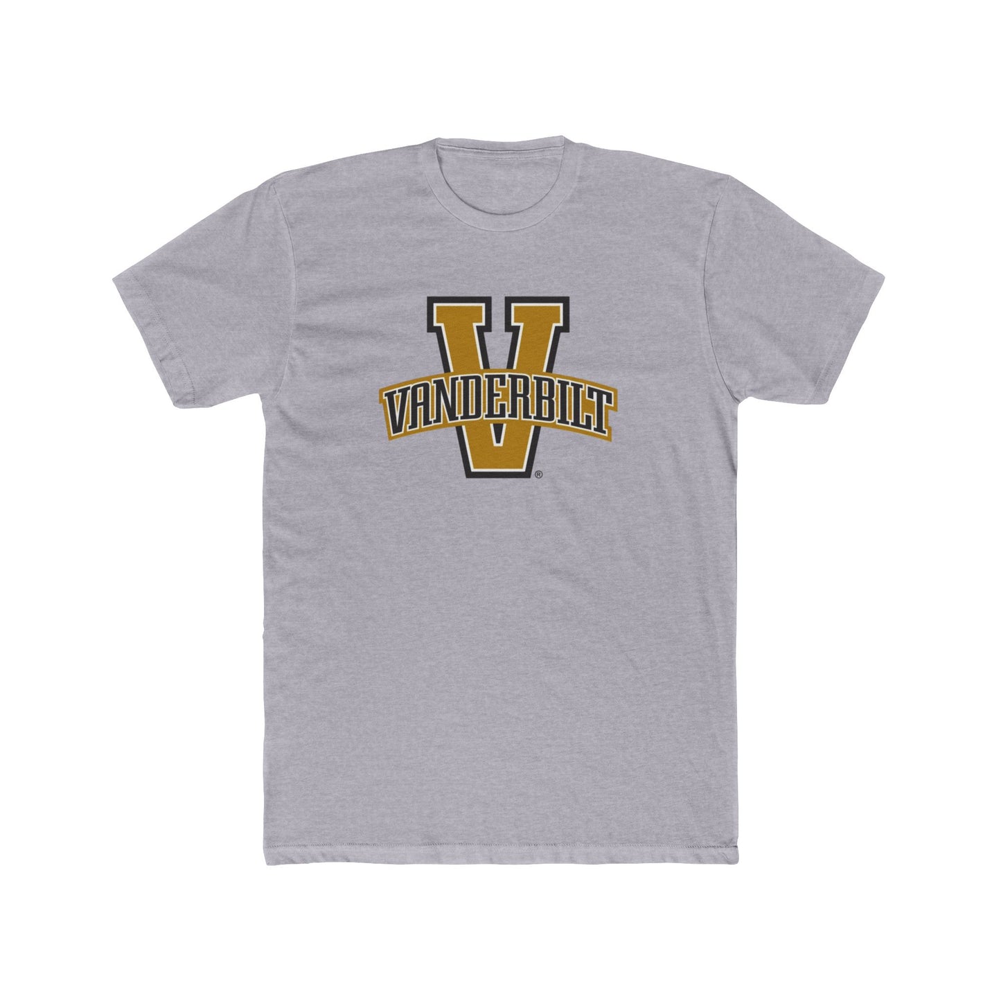'Vanderbilt V' Pocket Logo Cotton Crew Tee
