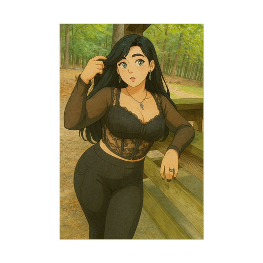 Loco Fits Anime Girls 'Maiden Of The Forrest' Poster