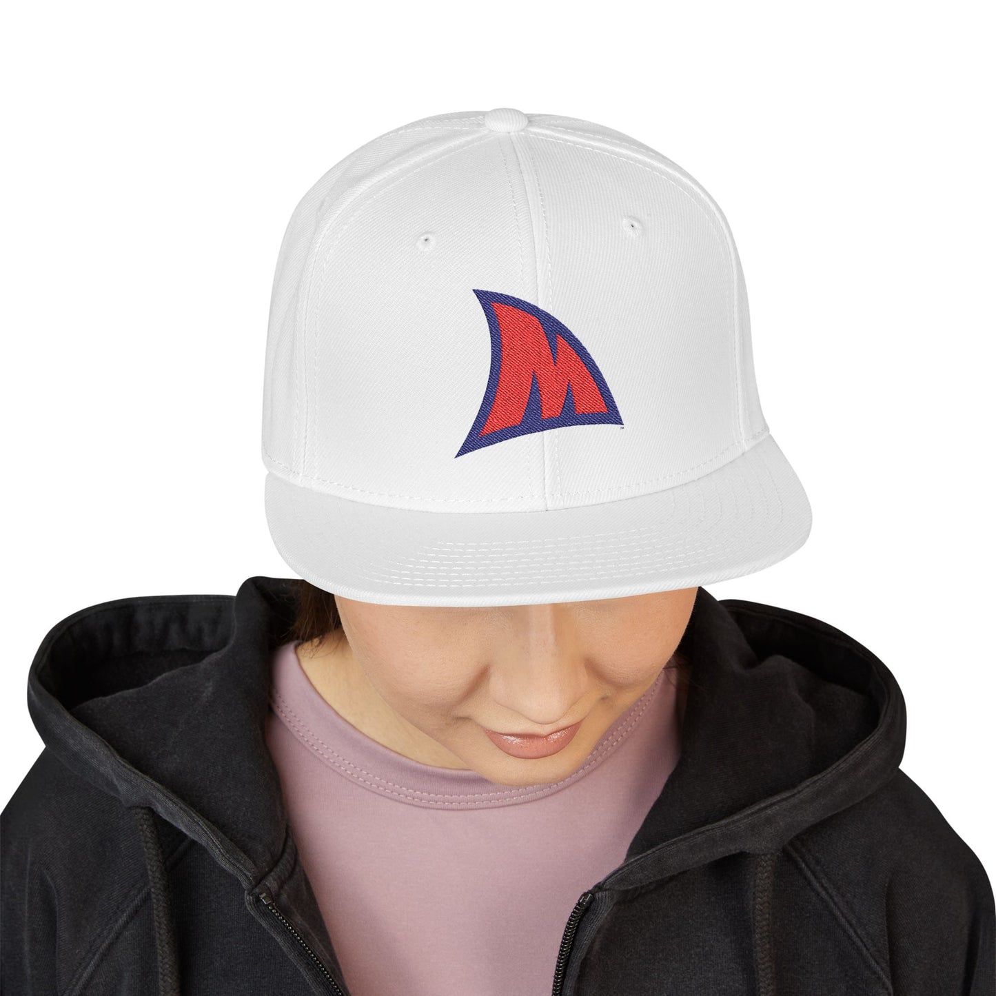 'Ole Miss Landshark M' Logo Snapback