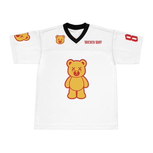 "Wicked Way" #87 Kelce Deady Bears Football Jersey