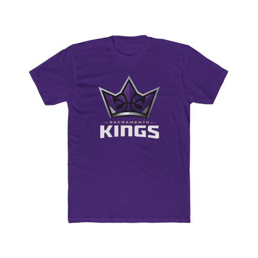 Loco Fits New "NBA Sacramento Kings Basketball Concept Logo" Cotton Crew Tee