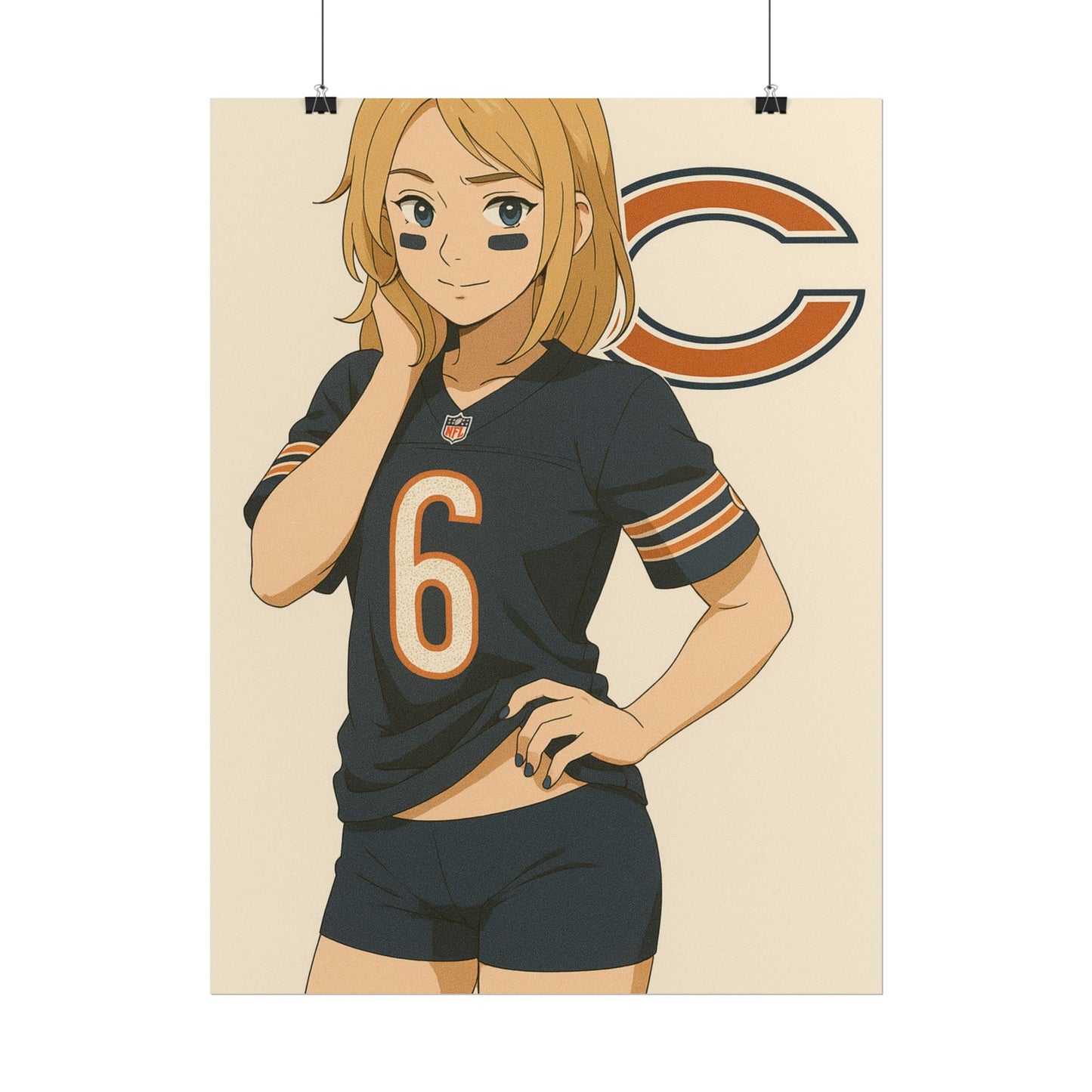 Loco Fits Anime Girls 'Bears Girl 4' Poster