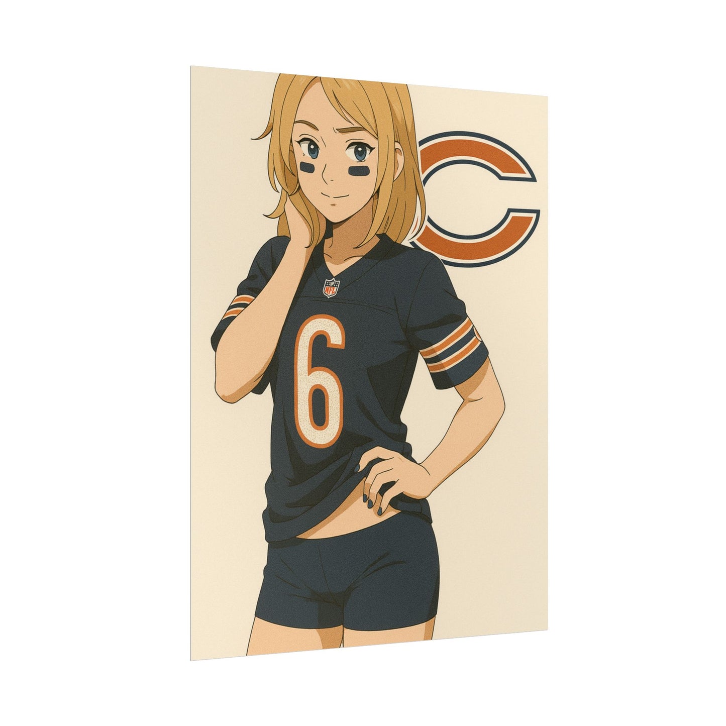 Loco Fits Anime Girls 'Bears Girl 4' Poster