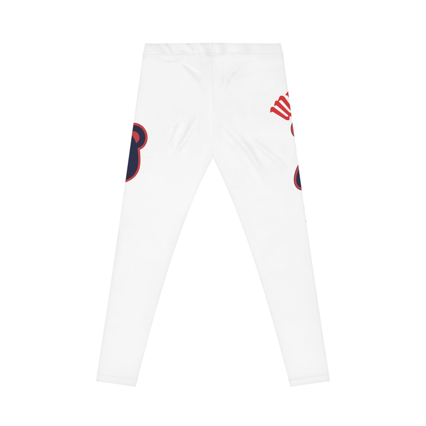 "Wicked Way" Deady Bears Red, White & Blue Women's Casual Leggings